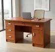 1400MM Executive Office Desk with Drawers & Cupboard - 4