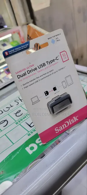 SanDisk 16GB USB Type-C Dual Flash Drive