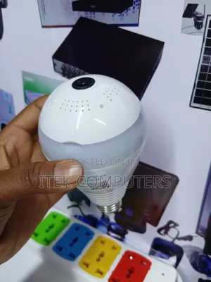 V380 WiFi Bulb CCTV Camera