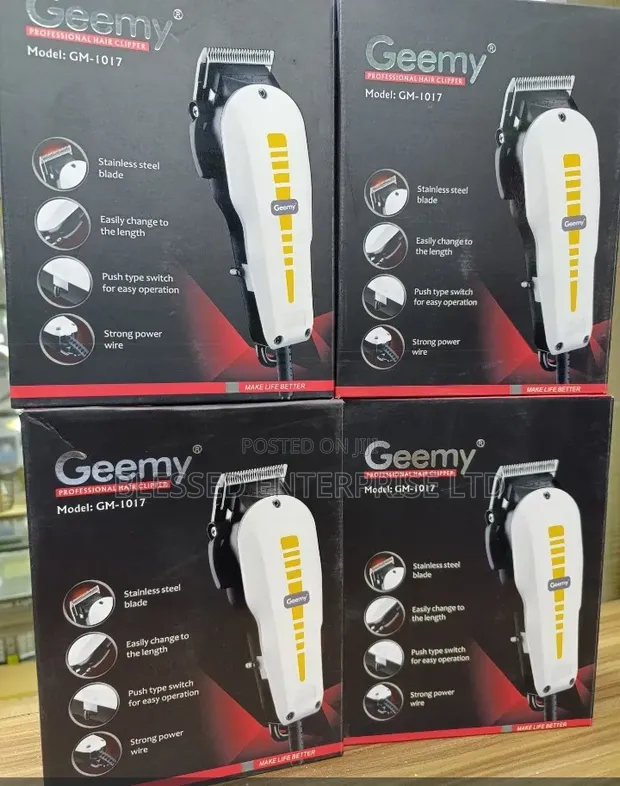 Professional Geemy Corded Hair Clippers - 1
