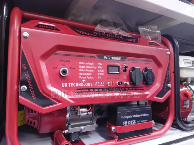 Windsor WG 3800E Single-Phase Petrol Generator - 1