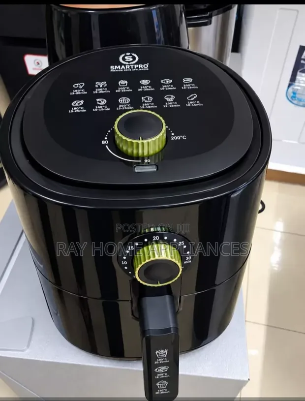 SmartPro 5 Litre Air Fryer - Kielelezo Kipya - 1
