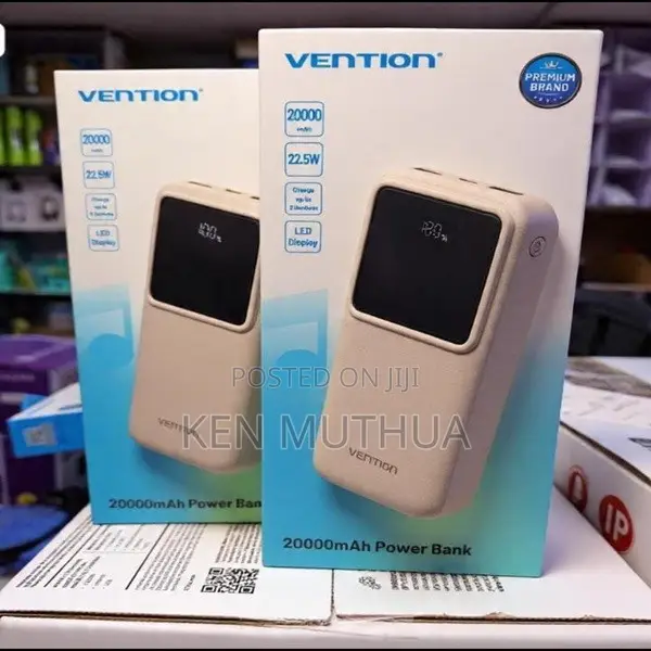 Vention 20000mAh Power Bank - 22.5W Fast Charging - 1