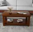 Meza ya Kahawa ya Ofisi ya Mahogany 1200MM Brown - 4
