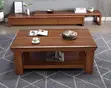 Meza ya Kahawa ya Ofisi ya Mahogany 1200MM Brown - 5