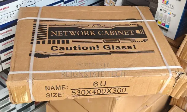 6U Data Network Cabinet 530x400x300 - 1