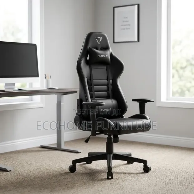 Kiti cha Michezo cha Ergonomic - Nyeusi - 1