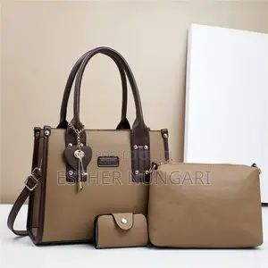 Alba Handbags Vintage Medium Brown Leather Handbag