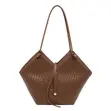 Alba Handbags Vintage Medium Brown Leather Handbag - 2