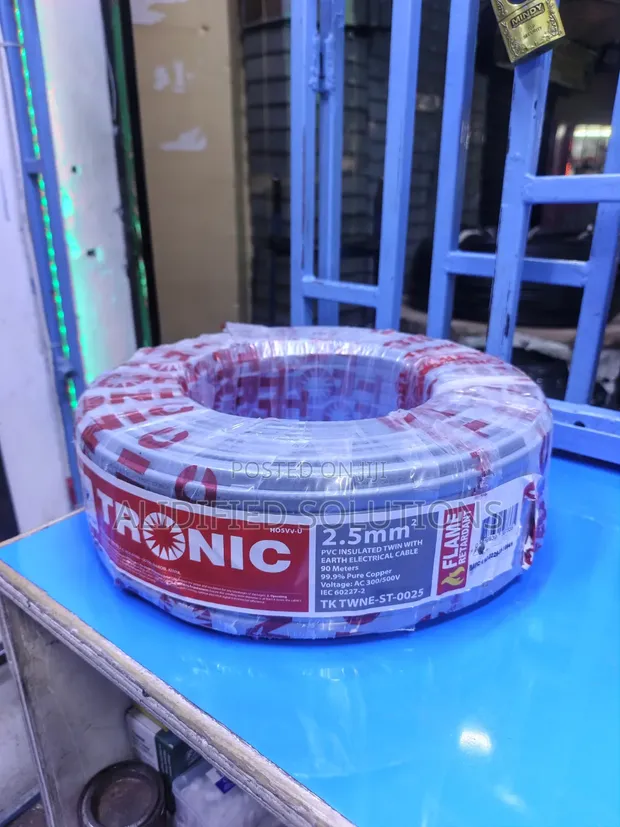 Tronic Twin With Earth Cable 2.5mm - 1