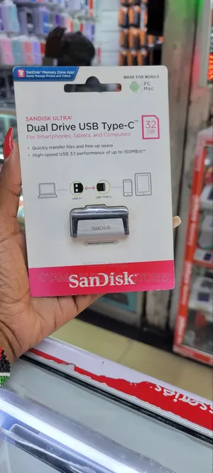 SanDisk 32GB USB Type-C Dual Flash Drive