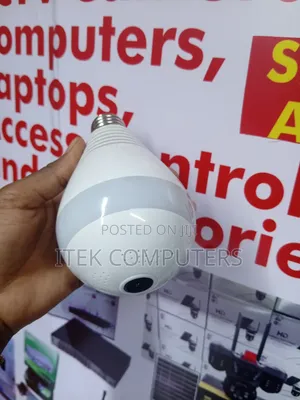 V380 Pro WiFi Bulb Camera for Remote Home Security