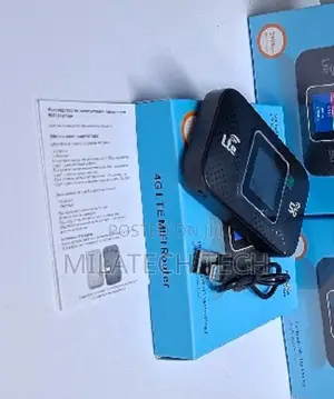 Portable 4G LTE WiFi Router MiFi Hotspot - Haihitaji SIM Maalum