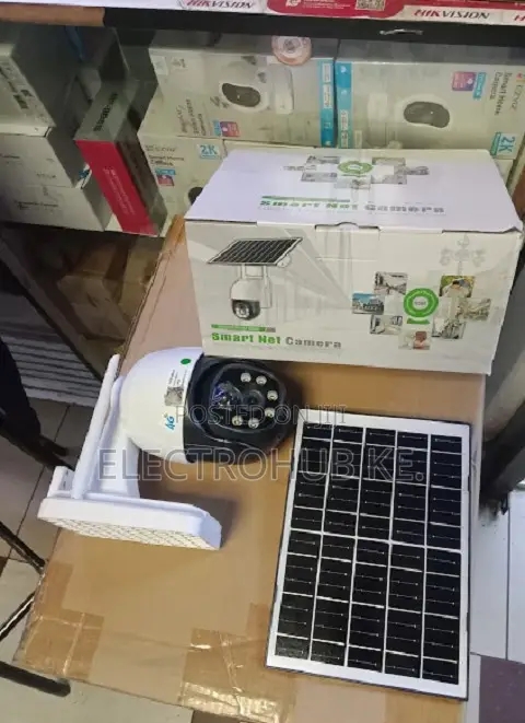4G Solar CCTV Camera Isiyo na Waya ya nje - 1