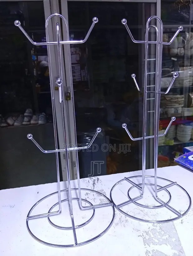 Light Silver Cup Stand - 1