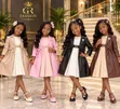 Kids Dress with Long Leather Jacket - 1