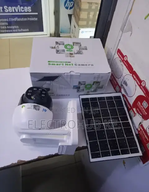 Kamera ya CCTV ya Solar 4G yenye Betri - Isiyo na Waya ya Nje - 1
