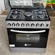 Nunix 60x80cm Jiko la Kusimama 4 Gas + 1 Umeme na Oven ya Umeme - 2