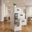 Heavy-Duty 4-Drawer Metal Filing Cabinet - 2