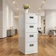 Heavy-Duty 4-Drawer Metal Filing Cabinet - 3