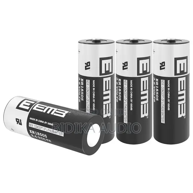 EEMB ER18505 3.6V Lithium Battery 4100mAh (4-Pack) - 1