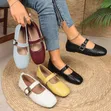 Viatu vya Mary Jane Ballerina kwa Wanawake - Size 37-42 - 1