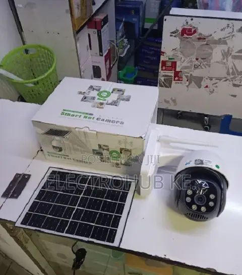V380 4G Solar Security Camera with SIM Slot - 1