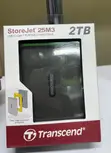 Transcend 2TB StoreJet 2.5" Portable External HDD - 3