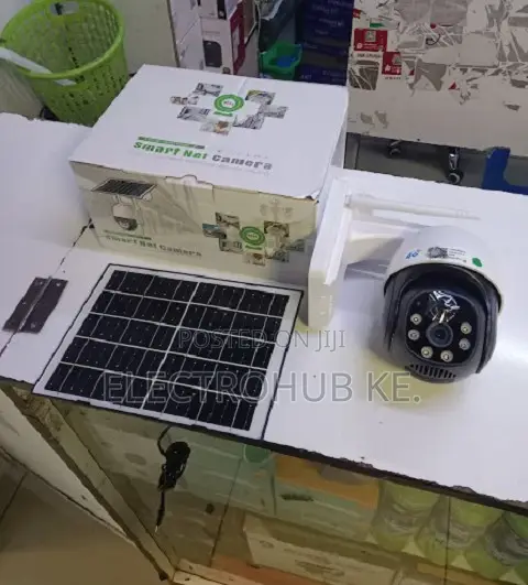 V380Pro 4G Solar Security Camera with SIM Card - 1