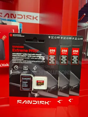 Kadi ya SanDisk Extreme Pro 256GB microSDXC