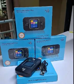 Portable 4G SIM Card WiFi Router - LTE Mobile Hotspot