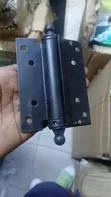 Ring Brand 4" Single Spring Hinges (Black Steel) - 2