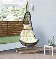 Kiti cha Kukunja cha Rattan - Brown - 4