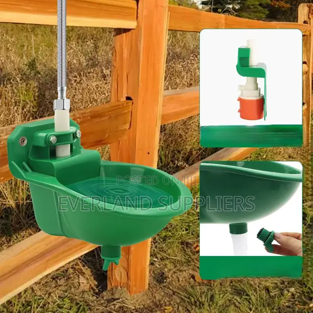 Plastic Cow Drinker - Rust-Resistant Paddle - 1