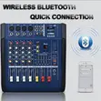 Omax PMX402DU 4-Channel Powered Mixer with Amplifier - 2