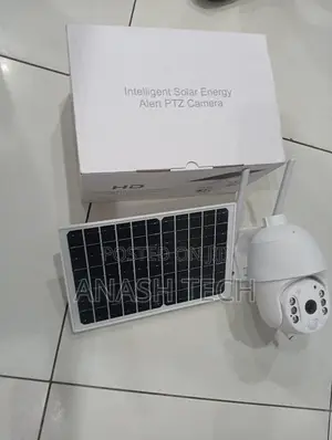 Kamera ya Ubox Wifi Solar PTZ 6MP CCTV ya Nje