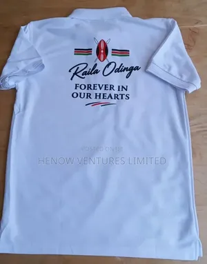 Uchapishaji wa T-shirt za Kumbukumbu za Raila (Baba)