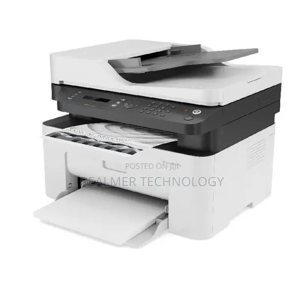 HP LaserJet MFP 137FNW 4-in-1 Monochrome Laser Printer - 1