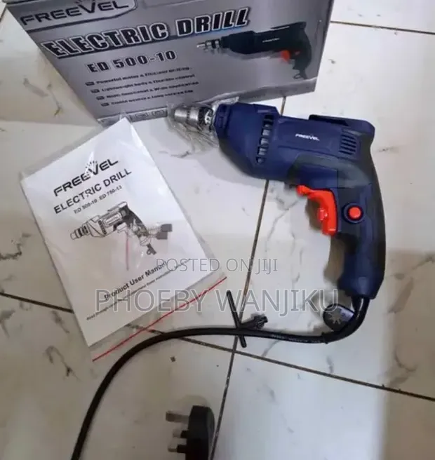 FreeVel 500W Drill ya Umeme - 1