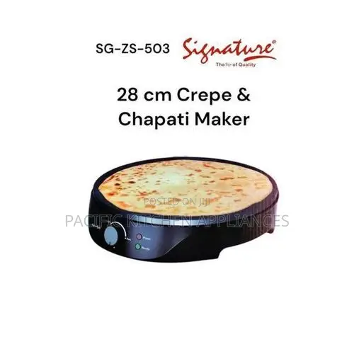 Signature 28cm Electric Crepe & Chapati Maker - 1