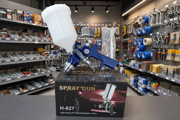 Generic HVLP H-827 Gravity Feed Paint Spray Gun - 1