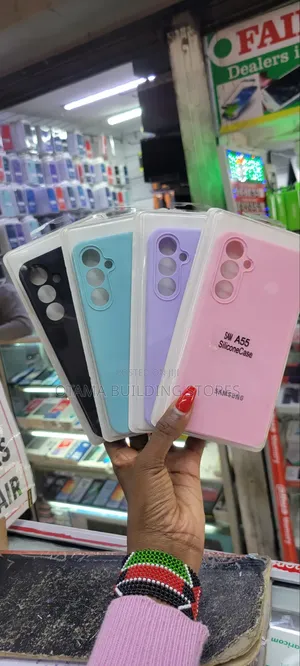 Ninfade A55 Silicone Cases Halisi