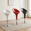 Adjustable Swivel Bar Stool - Modern Kitchen Counter Chair - 2
