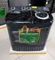 Syinix 10kg Twin Tub Washing Machine Nyeusi - 1