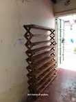 All Brown Rustic 60 Pairs Pallet Shoe Rack - 3