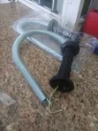 Springi ya Lango la Fence ya Umeme ya Heavy Duty yenye Handle Yenye Insulated - 1