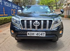 Toyota Land Cruiser Prado 2017 Nyeusi