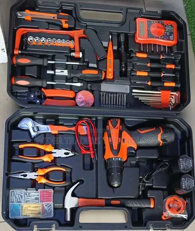 Cordless Drill Set with Multimeter - 1
