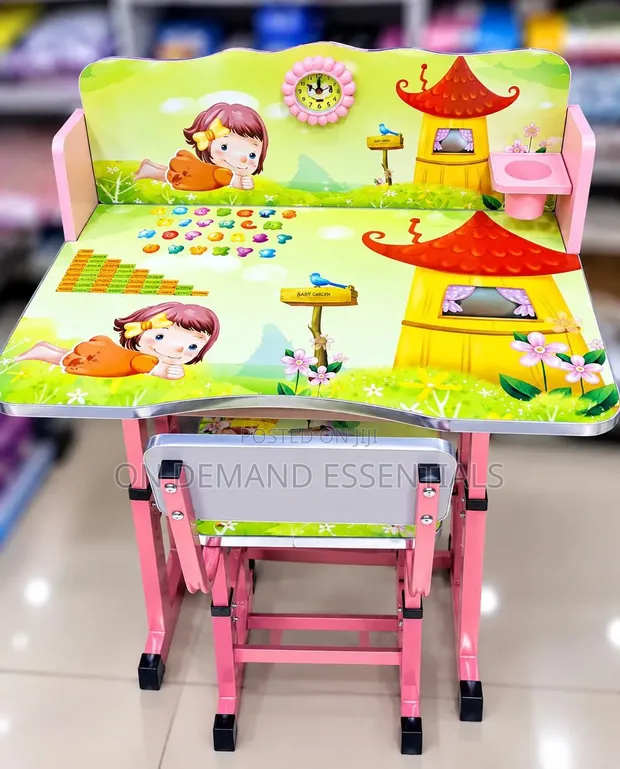 Kids Study Table & Chair Set - 1