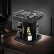 3-Tier Rotating Wooden Makeup Organizer - 2
